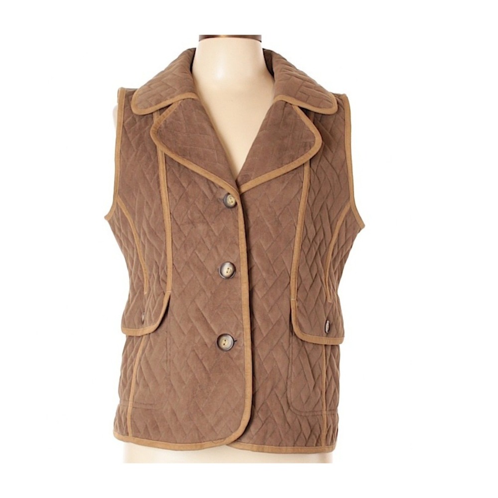 Tasha Polizzi Collection Vest Size XL‎ Quilted